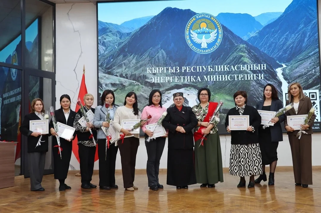 In Bishkek, the best employees and veterans of the energy sector were awarded