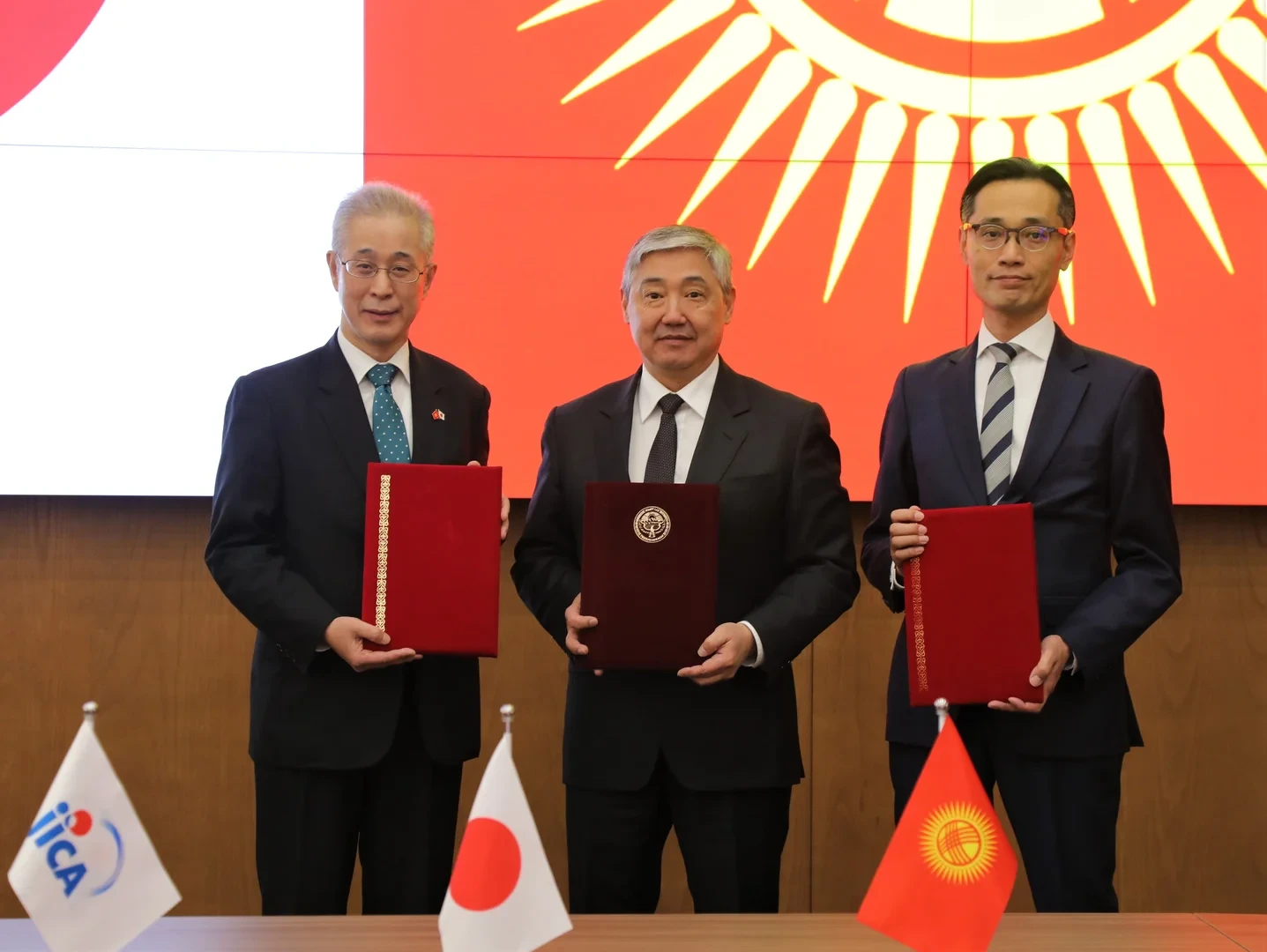 Japan provides grant aid to Kyrgyzstan amounting to approximately $44 million