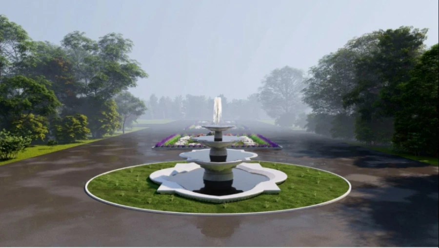 Fountain in Oak Park – Bishkek City Hall commented on its demolition