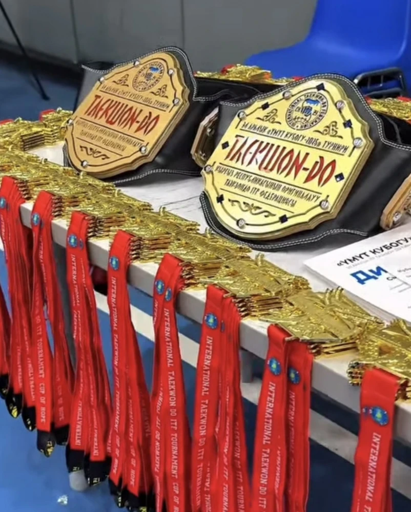 The international ITF taekwondo tournament 'Cup of Hope' took place in Bishkek.