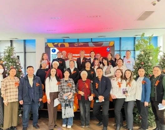 Leninsky District Held an Action Against Digital Violence Against Women