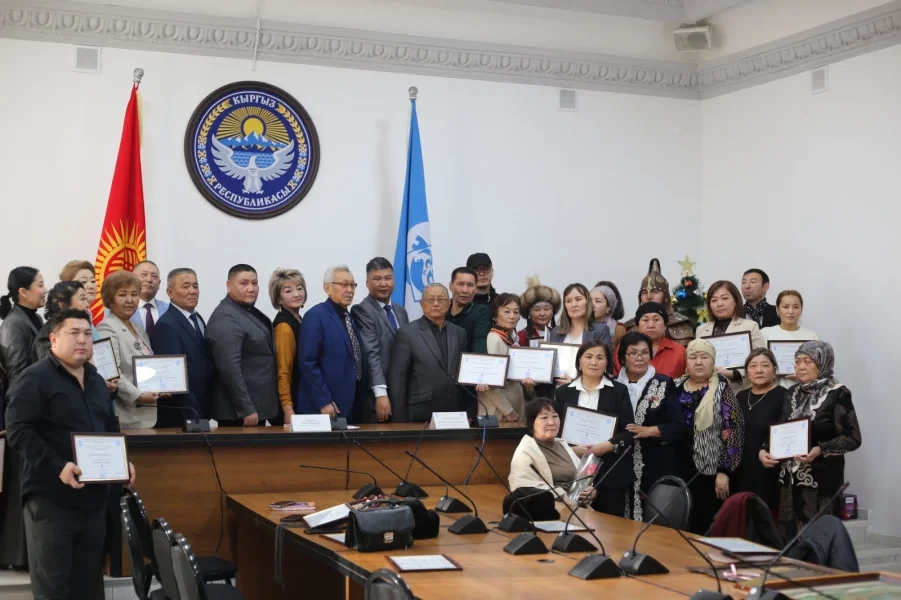 В Первомайском районе Бишкека подвели итоги конкурсов «Үлгүлүүлөр»