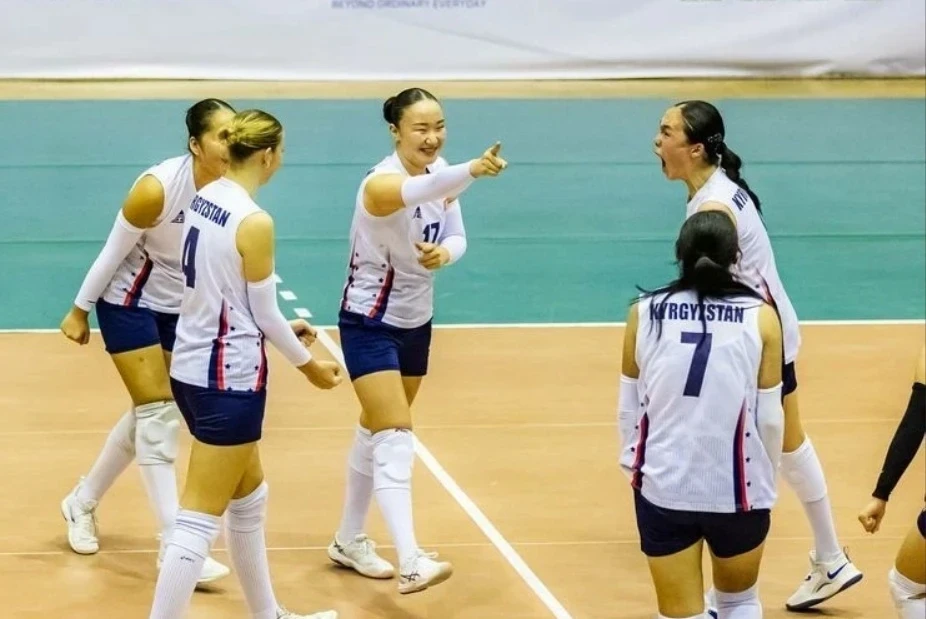 The women's national team of Kyrgyzstan reached the final of the CAVA Cup in the Maldives