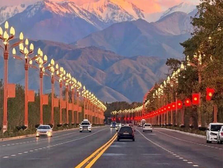 In Bishkek, a section of Chingiz Aitmatov Avenue will be temporarily closed starting January 1