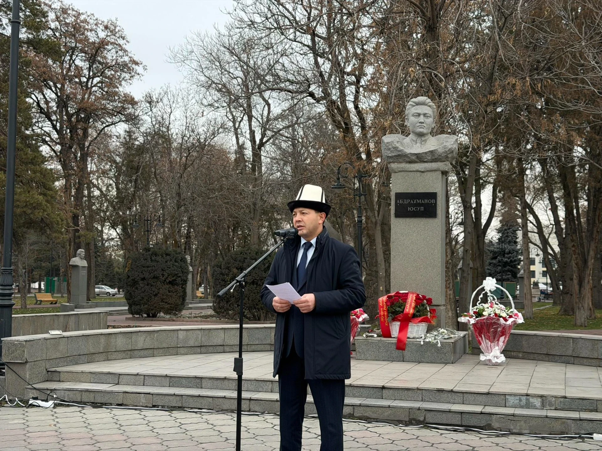 In Kyrgyzstan, the 124th anniversary of the founding father Jusup Abdrakhmanov was celebrated