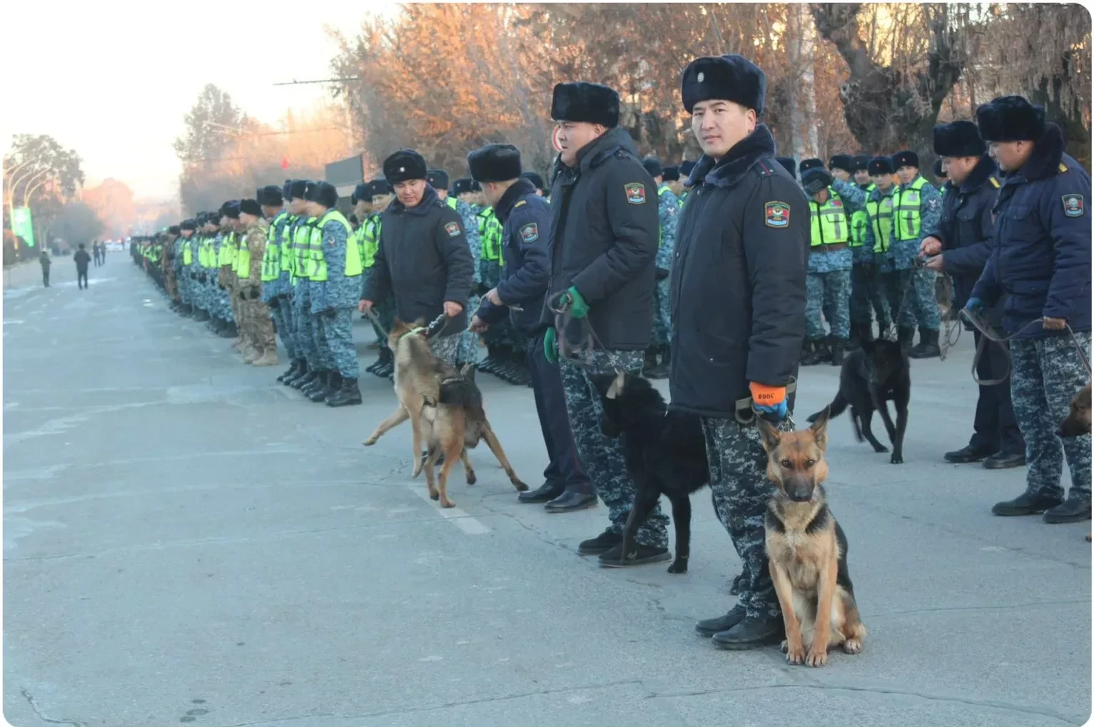 More than 12,000 police officers in Kyrgyzstan will ensure law and order on New Year's Eve.