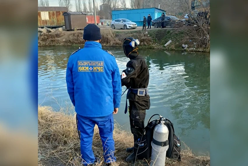 Бишкекте каналга түшүп кеткен жарандарды издөө үчүн 150 адам тартылды