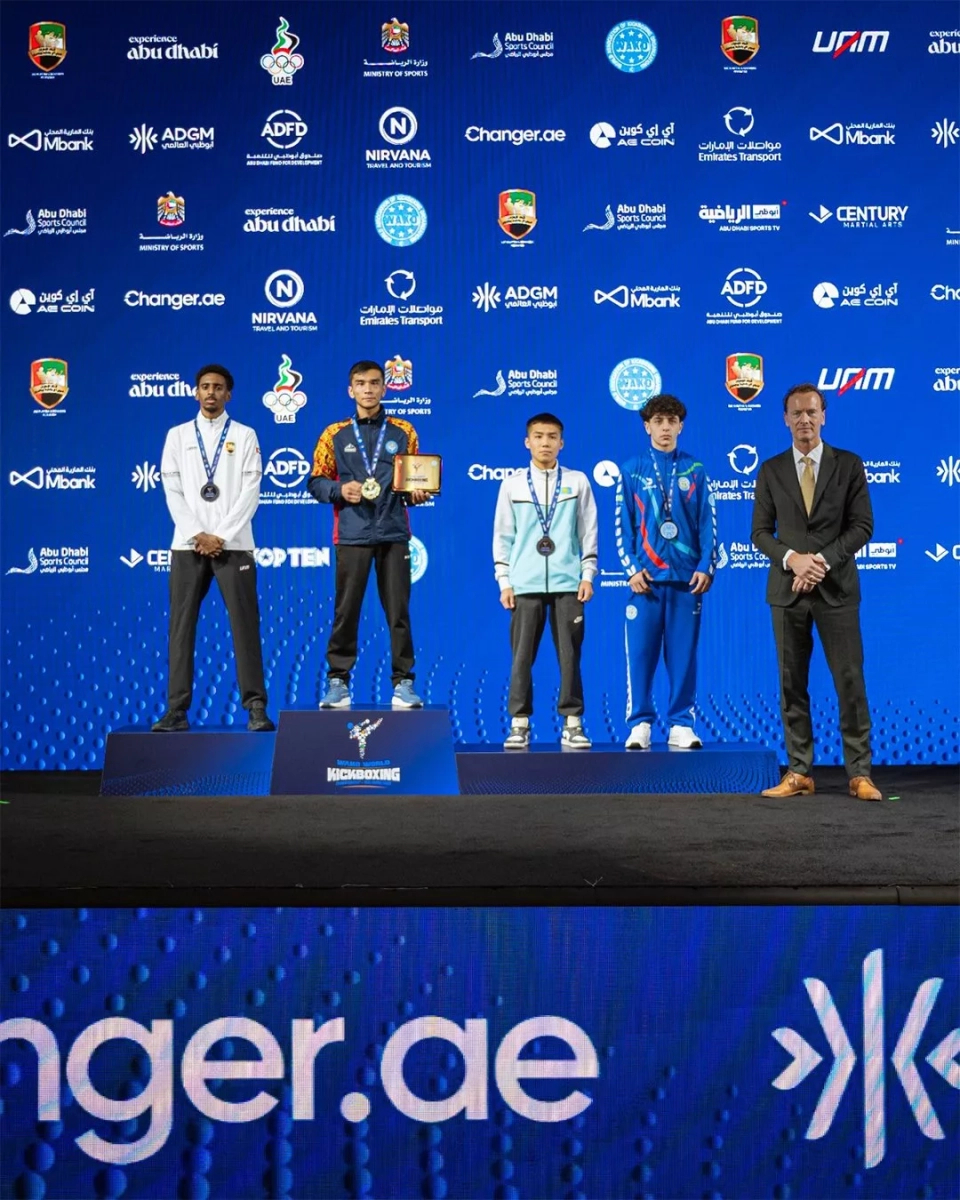 Kyrgyzstani kickboxers won two gold medals and one bronze medal at the World Championship