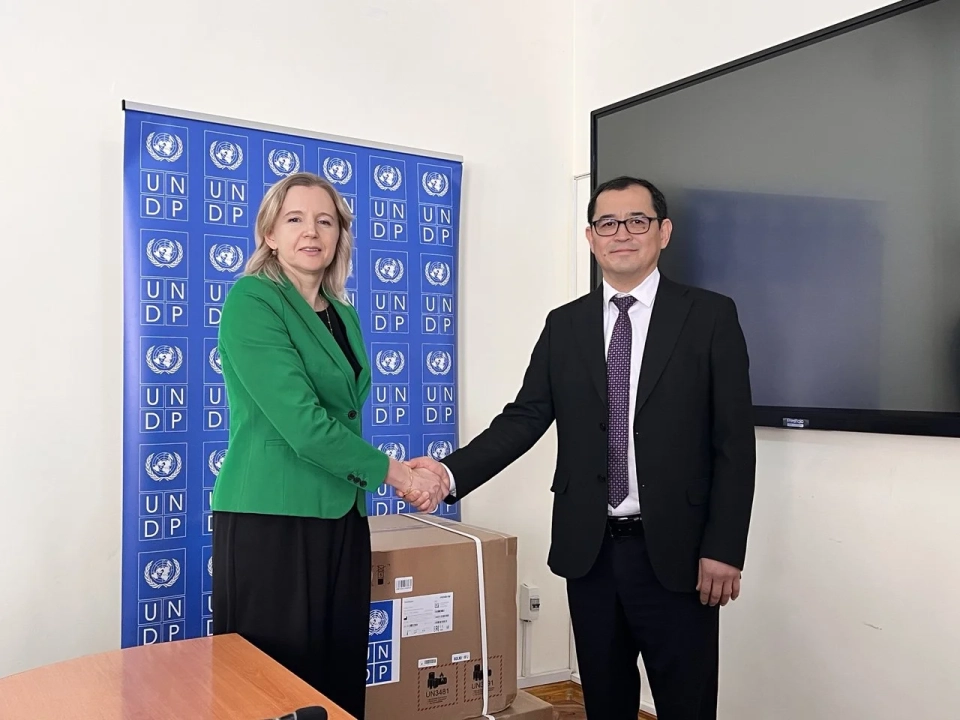 Five Ventilators for Newborns Transferred to Batken Region