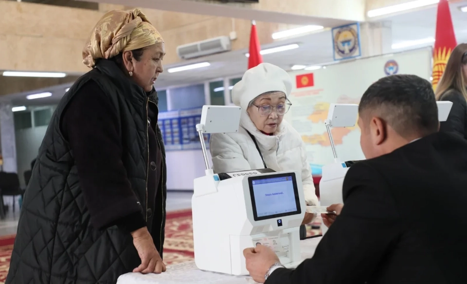 Results of the voting in district No. 27: Akylbek Tumonbaev leads