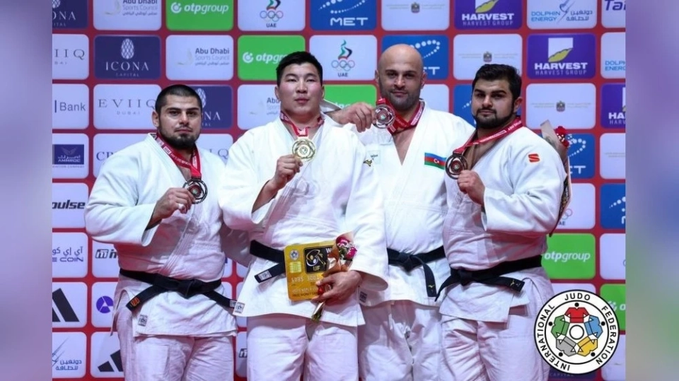 Монголиянын дзюдочулары Абу-Даби шаарындагы Большой Шлем турниринде үч медаль утушту