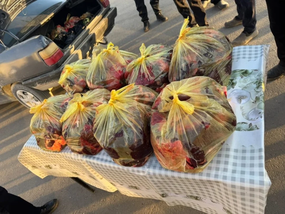В Ак-Талинском районе решили проводить акции по продаже мяса по сниженным ценам