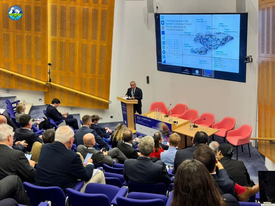 Meder Mashiyev participates in London Mining Week and promotes critical minerals