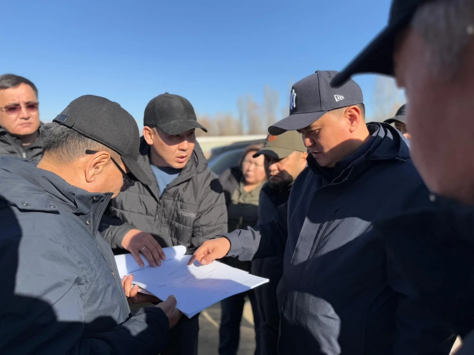 Oruntaev criticized the pace of the stadium reconstruction in the village of Kochkor