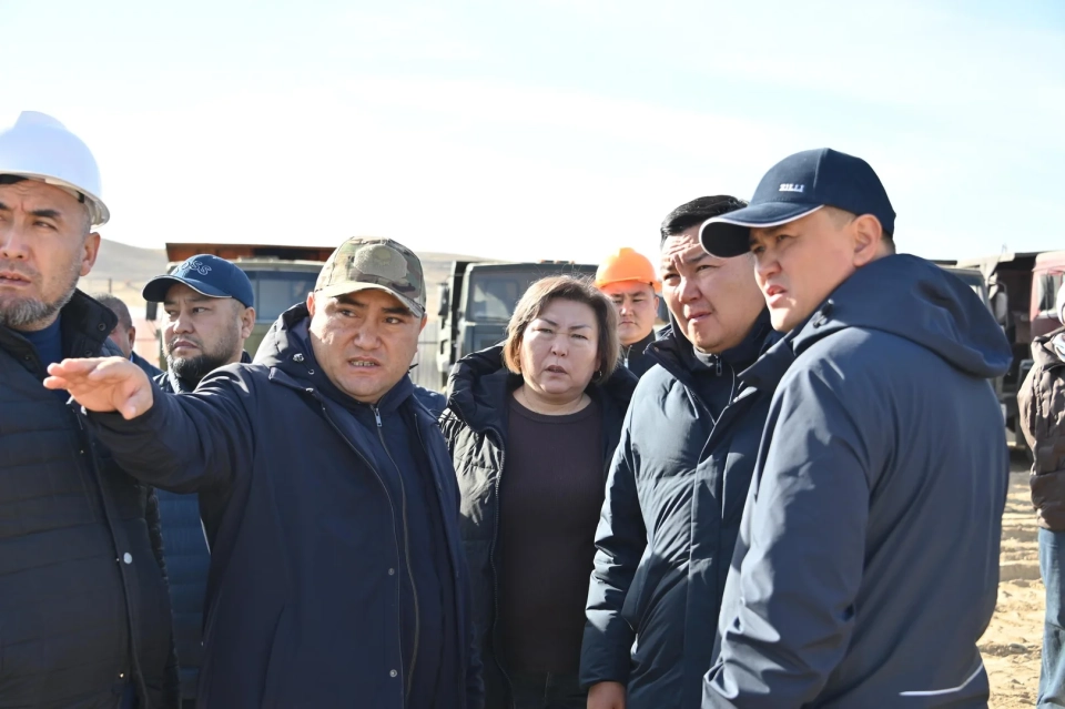 A new kindergarten for 140 places has begun construction in Toktogul