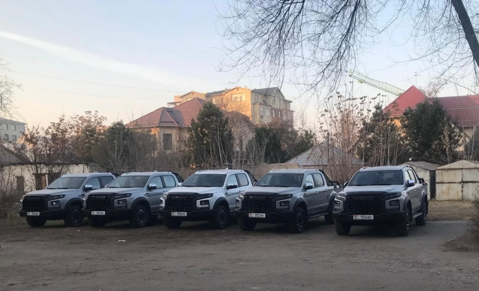 "Kyrgyzdortransproekt" received 5 domestically assembled vehicles
