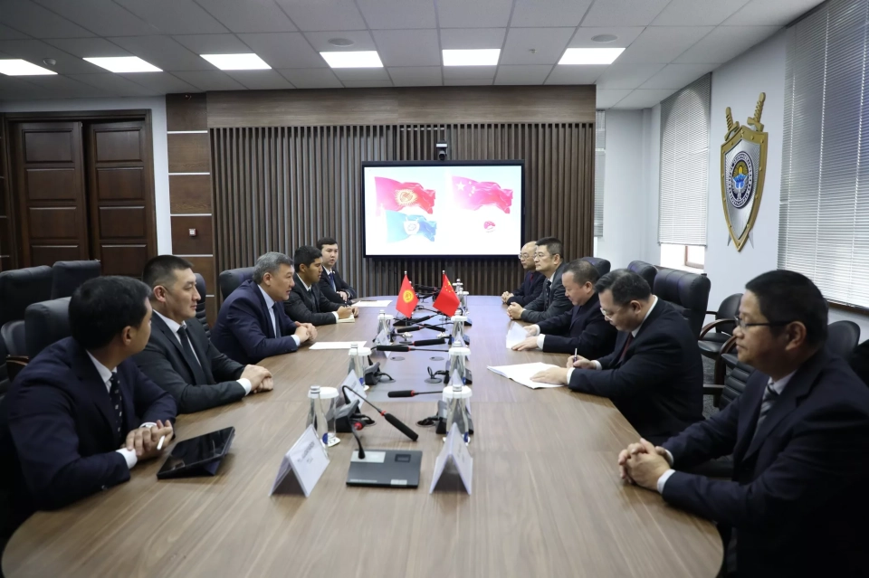A delegation from the Supreme People's Procuratorate of China arrived in Kyrgyzstan