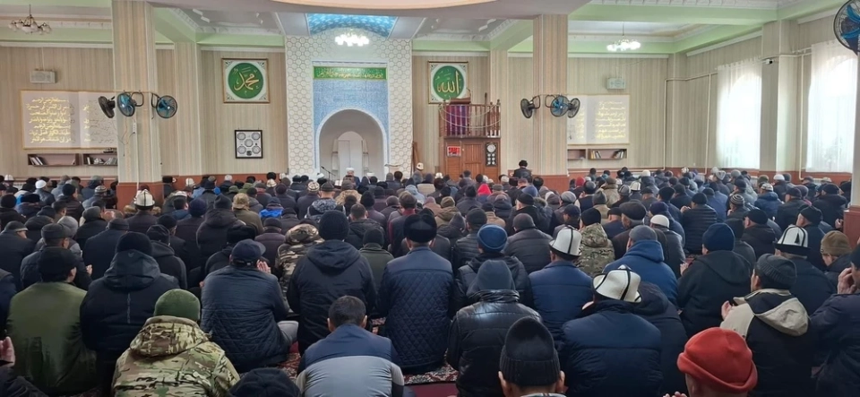 In the mosques of Kyrgyzstan, a prayer was read asking for snow to be sent to Kyrgyzstan.