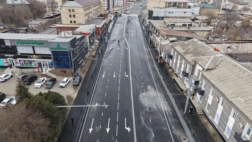 Navoi Street in Osh has been put into operation