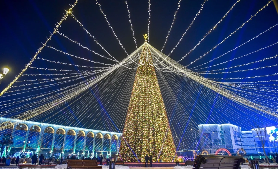 The main Christmas tree of Kyrgyzstan will be lit on December 15.