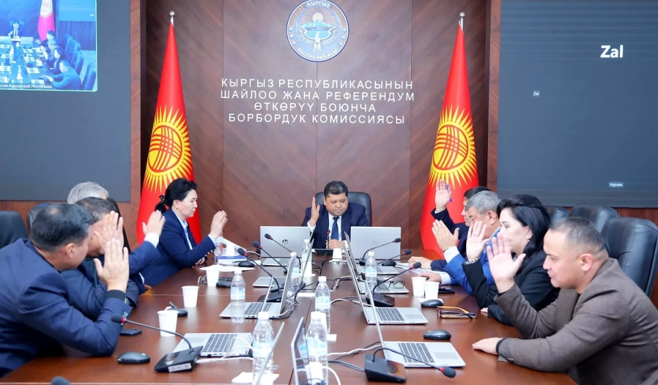 The CEC of Kyrgyzstan approved the results of another 5 districts