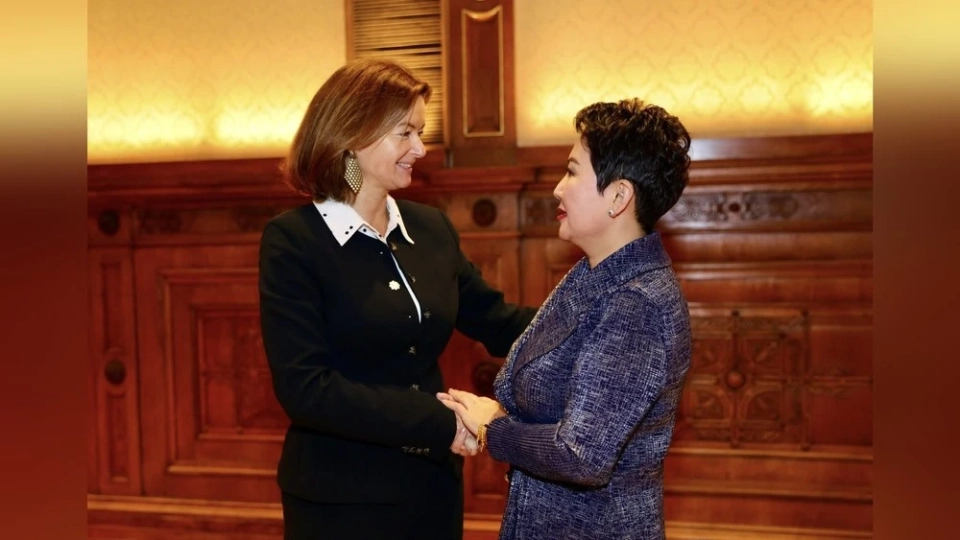 Batzetsgeg met with the Deputy Prime Minister of the Republic of Slovenia Tanja Fajon