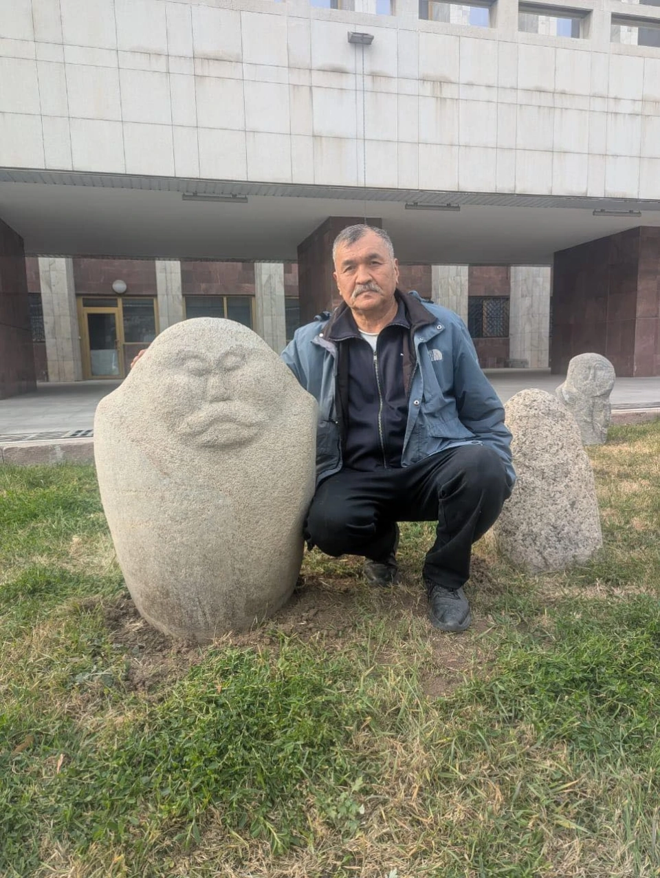 A unique balbal has been transferred to the National Historical Museum