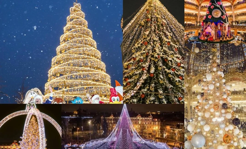 World Christmas Trees 2025: New Year’s Glow from New York to Bishkek