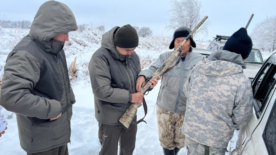 Чүй облусундагы рейд учурунда браконьерлердин мыйзамсыз аңчылыгы токтотулду