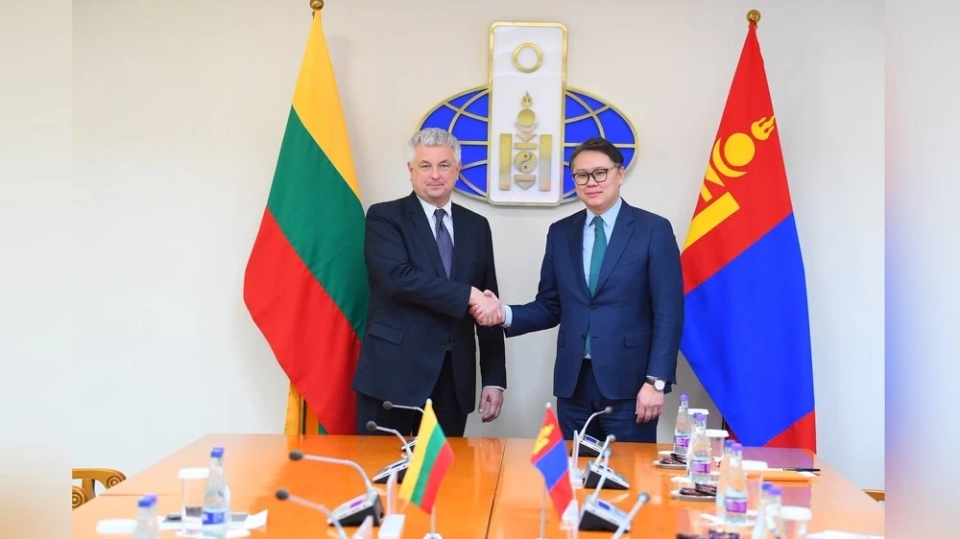Mongolia and Lithuania Held Political Consultations in Ulaanbaatar