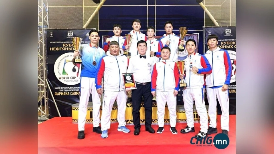 Mongolian Boxers Won Four Medals at the World Cup Among Oil-Producing Countries