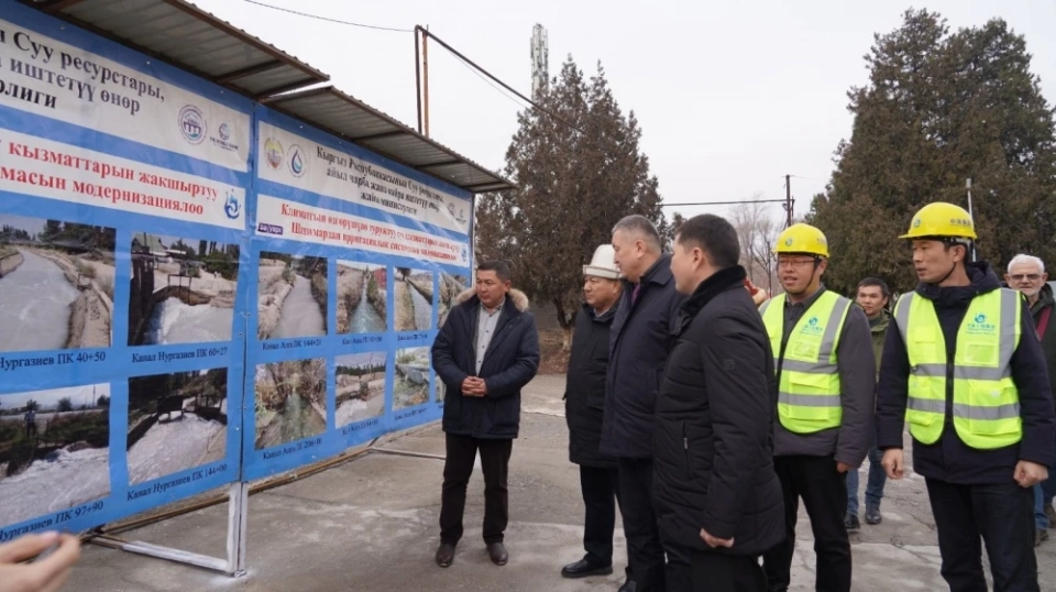 The irrigation system of Shahimardan in the Batken region is being modernized.