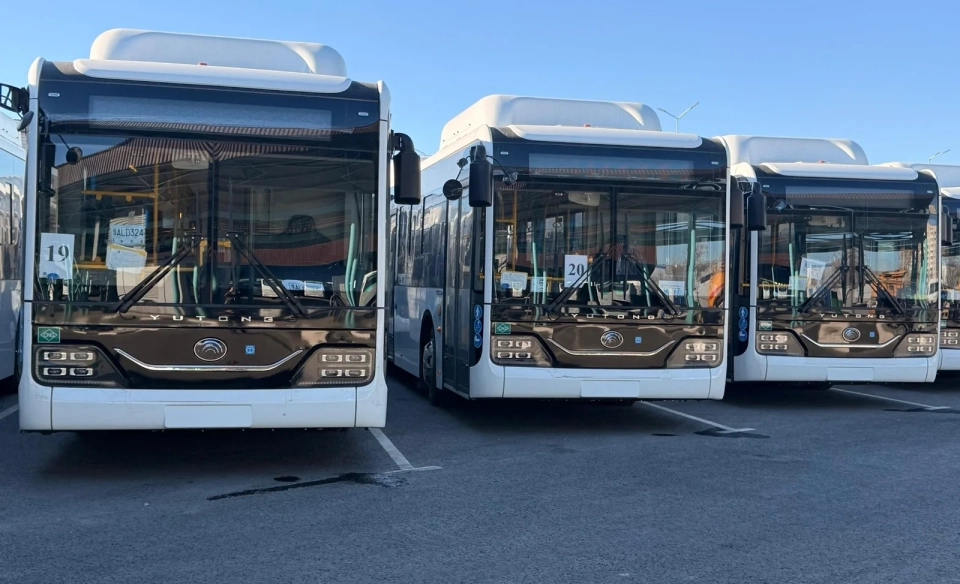 All 95 New City Buses Delivered to Bishkek