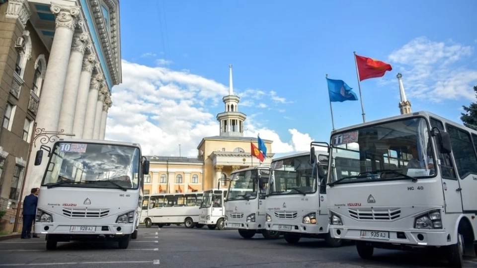 A new bus route No. 43 has been launched in Bishkek