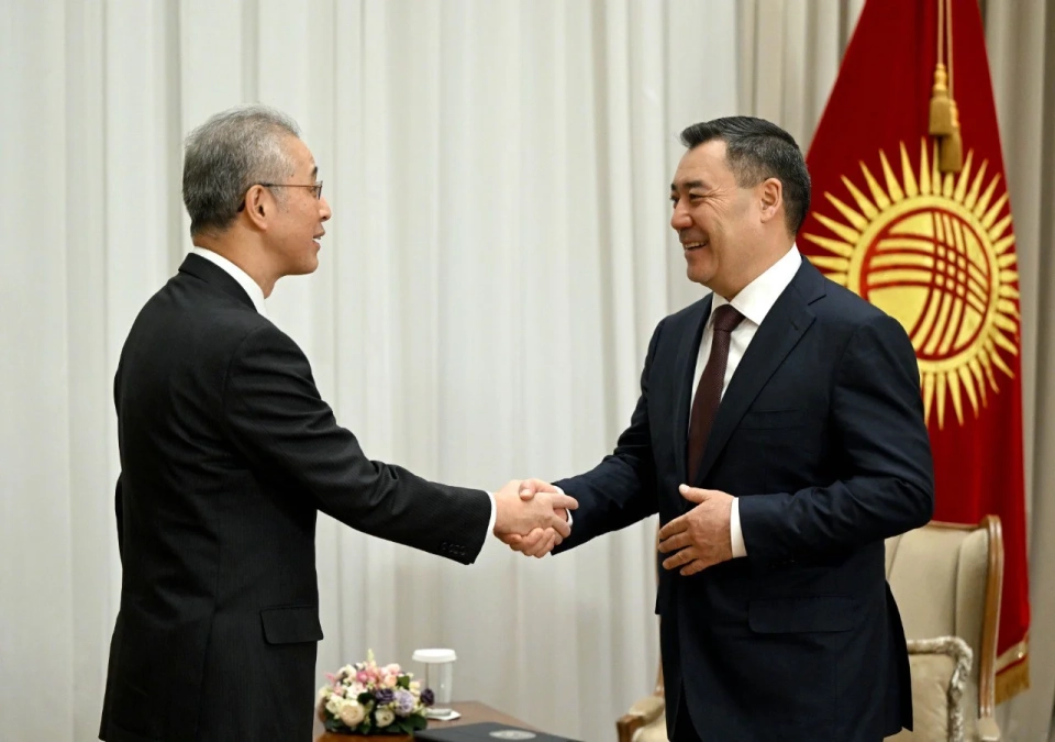 President Sadyr Japarov met with the Ambassador of Japan to Kyrgyzstan Ryuichi Hirano
