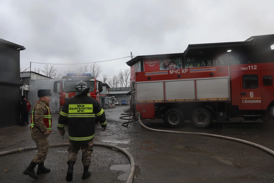 Fire at the "Aziz" Market Fully Extinguished