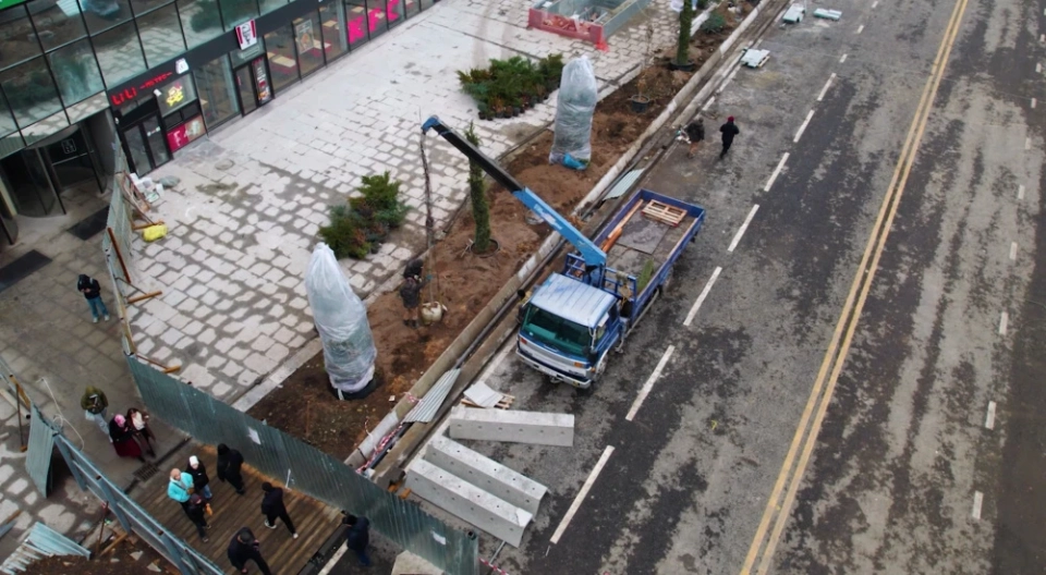 Когда откроют проспект Чуй у ГУМа и ЦУМа. И как дорога выглядит сейчас