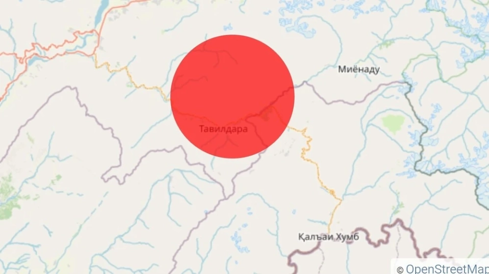 Тажикстанда жер титирөө болду