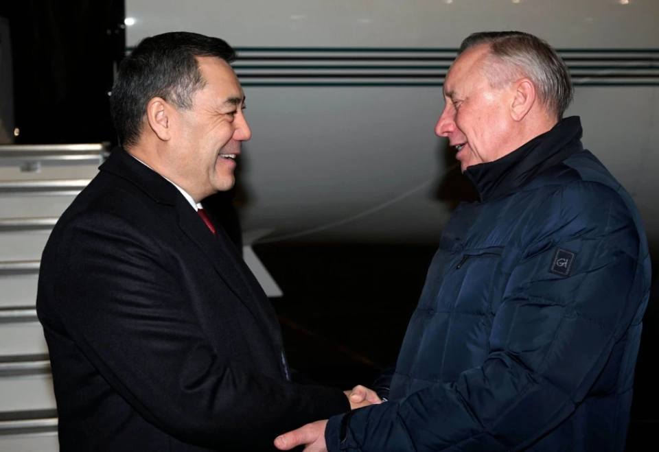 Садыр Жапаров прибыл с рабочим визитом в Россию