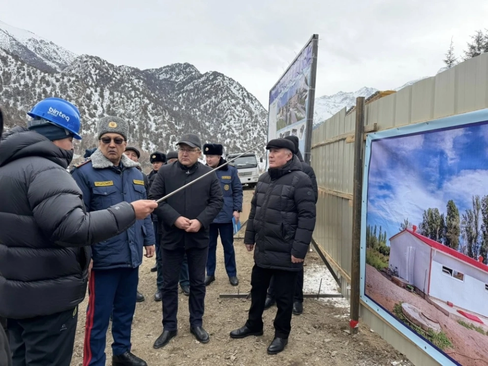 Construction of wastewater treatment facilities has begun in the natural park "Kyrgyz-Ata"