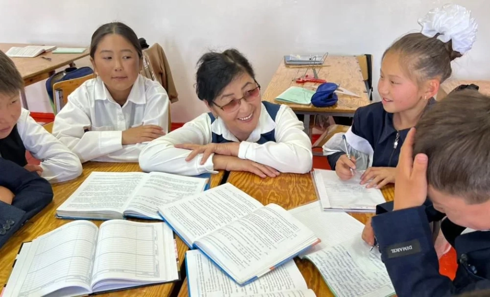 Over the year, more than 50,000 teachers in Kyrgyzstan have improved their qualifications