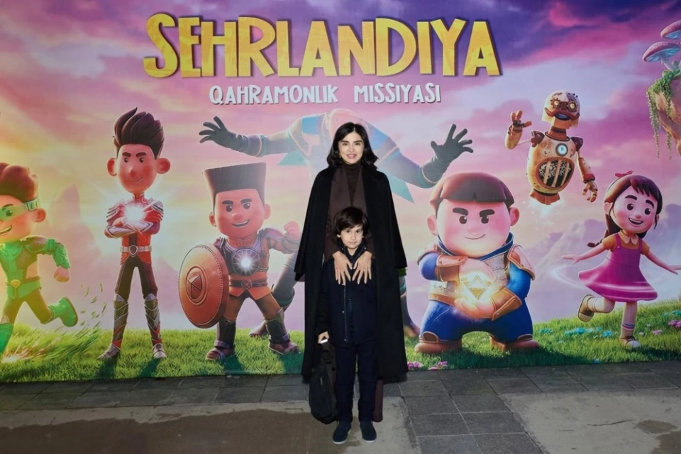 The first full-length 3D animated film was made in Uzbekistan