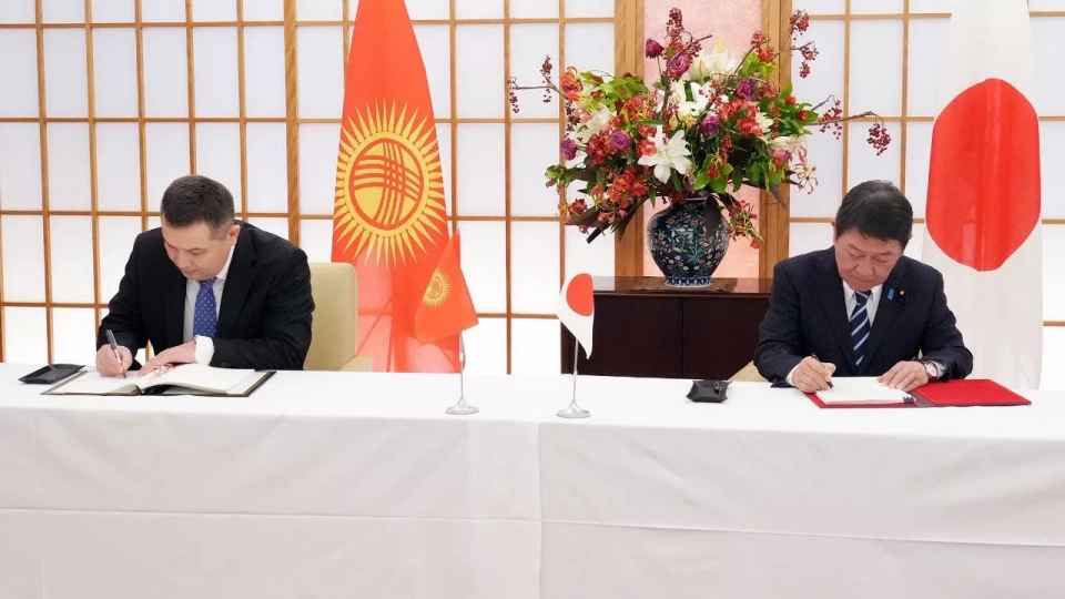 Agreement on the Elimination of Double Taxation between Kyrgyzstan and Japan Signed