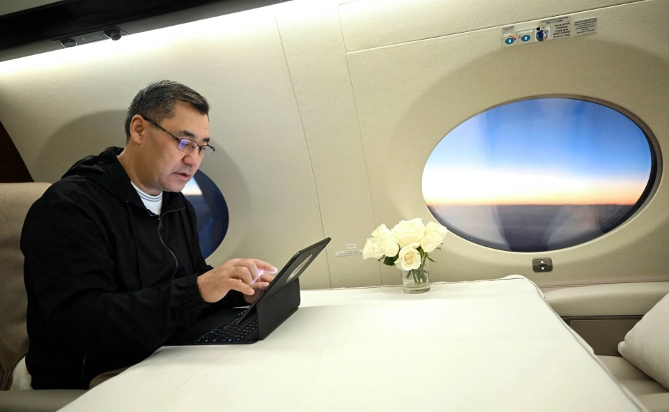 Завершился рабочий визит президента Садыра Жапарова в Россию