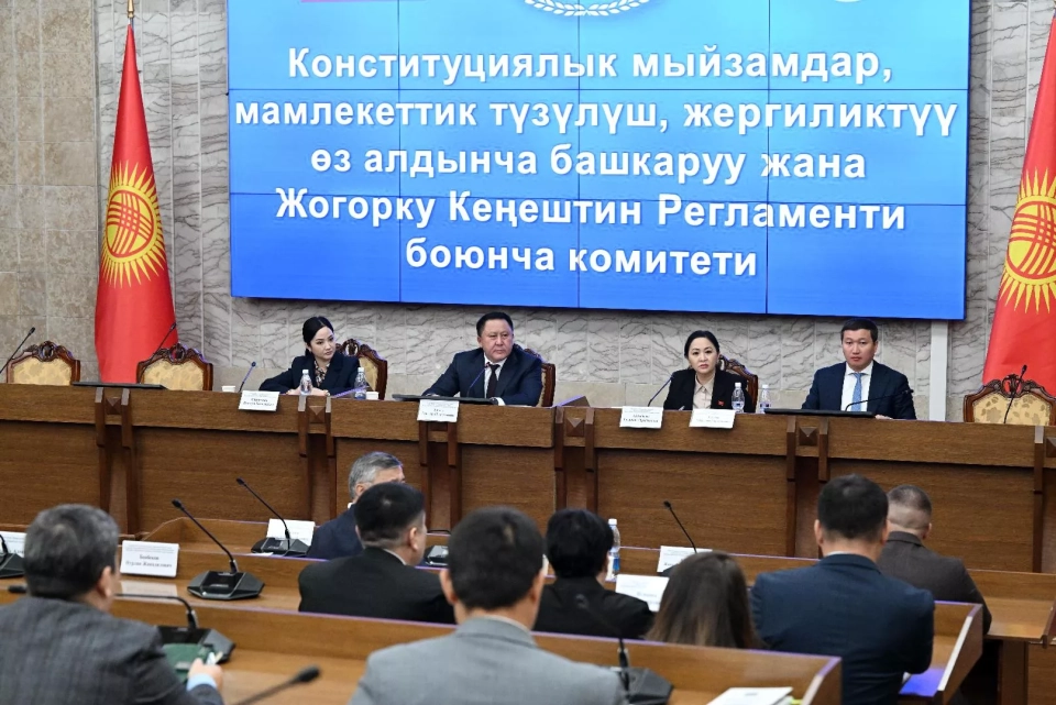 Профильдик комитет Жогорку Кеңештин Каныбек Досмамбеттин Кыргызстандын саламаттык сактоо министри кызматында көрсөтүлгөн кандидатурасын жактырды