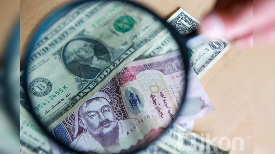 Монгол тугриги өткөн айга салыштырмалуу негизги валюталарга карата өсүү көрсөтүүдө