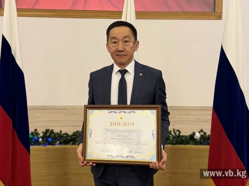 For the first time, a scientist from the Kyrgyz Republic has been awarded the Russian government's prize in the field of science.