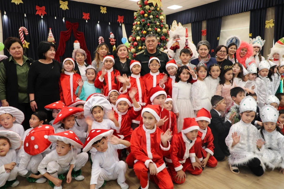 The GKNB donated 1 million soms and gifts to the special school for the hearing impaired.