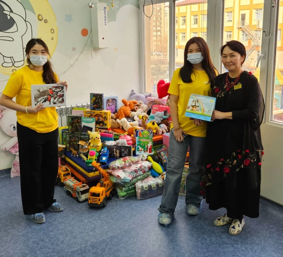 The warmth of the New Year was gifted to the patients of the Mother and Child Care Center