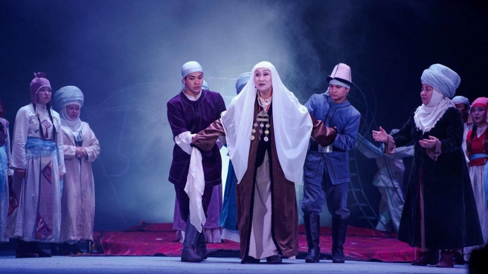 In Kokand, the performance "Kurmanjan" by the Osh National Drama Theater was showcased.